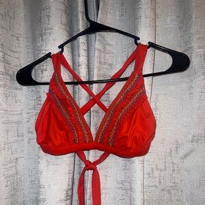 Lucky Brand Co, medium bikini top.